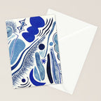 Indigo Cobalt Stationery Card Gallery Image 2