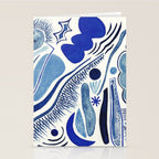 Indigo Cobalt Stationery Card Gallery Image 2