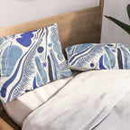 Indigo Cobalt Pillow Sham Gallery Image 2