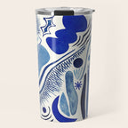 Indigo Cobalt Travel Mug Gallery Image 1