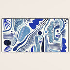 Indigo Cobalt Desk Mat Gallery Image 3