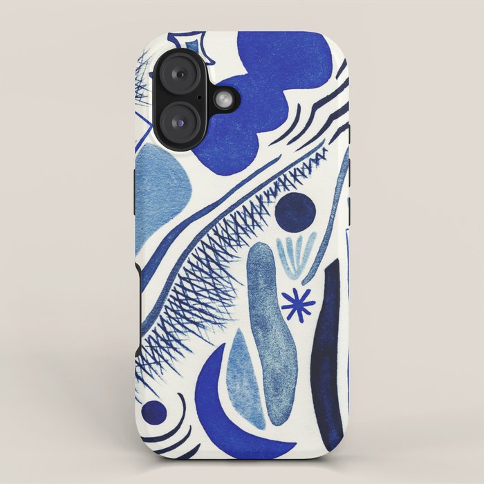 Indigo Cobalt iPhone Case Gallery Image 1