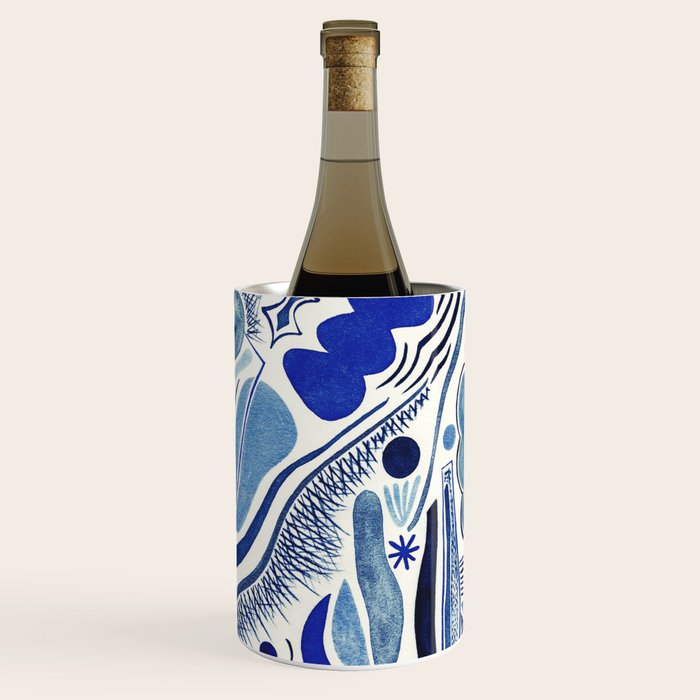 Indigo Cobalt Wine Chiller Gallery Image 1