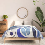 Indigo Cobalt Comforter Gallery Image 3