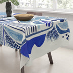 Indigo Cobalt Tablecloth Gallery Image 3