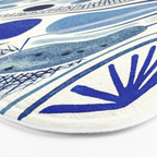 Indigo Cobalt Bath Mat Gallery Image 3