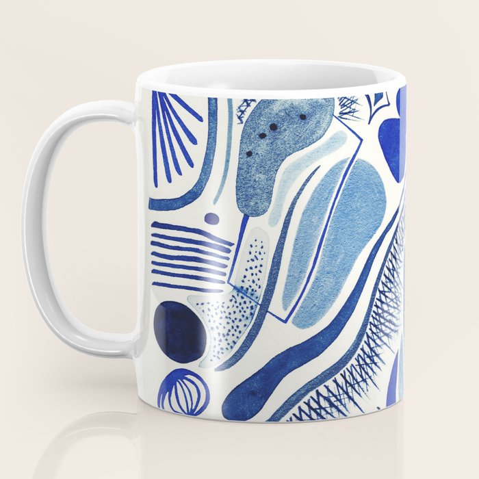 Indigo Cobalt Coffee Mug Gallery Image 3