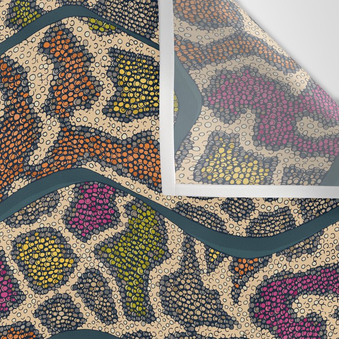 boa wave Wall Tapestry Gallery Image 3