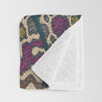 boa wave Throw Blanket Gallery Image 3