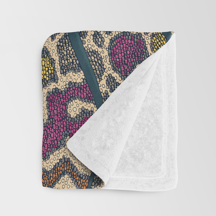 boa wave Throw Blanket Gallery Image 3