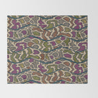 boa wave Throw Blanket Gallery Image 2