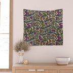 boa wave Wall Tapestry Gallery Image 2