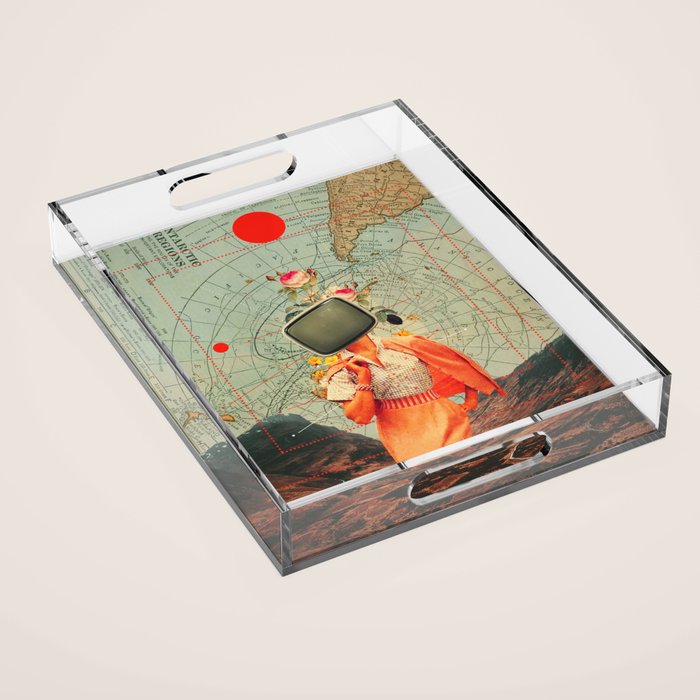 Antarctic Broadcast Acrylic Tray Gallery Image 1