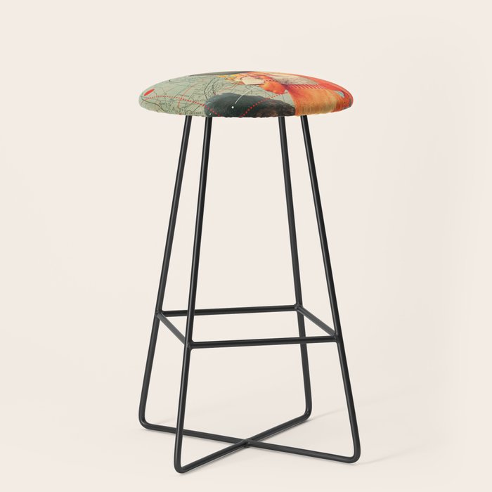 Antarctic Broadcast Stool Gallery Image 1
