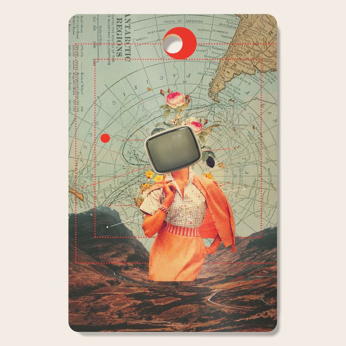 Antarctic Broadcast Cutting Board Gallery Image 1