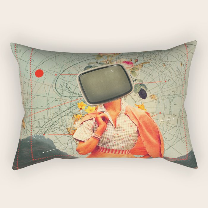 Antarctic Broadcast Rectangular Pillow Gallery Image 1
