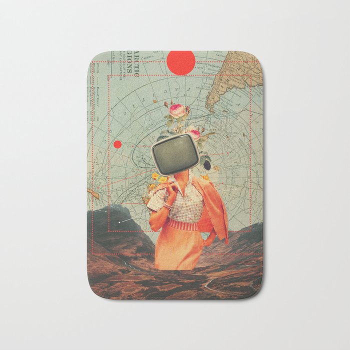 Antarctic Broadcast Bath Mat Gallery Image 1