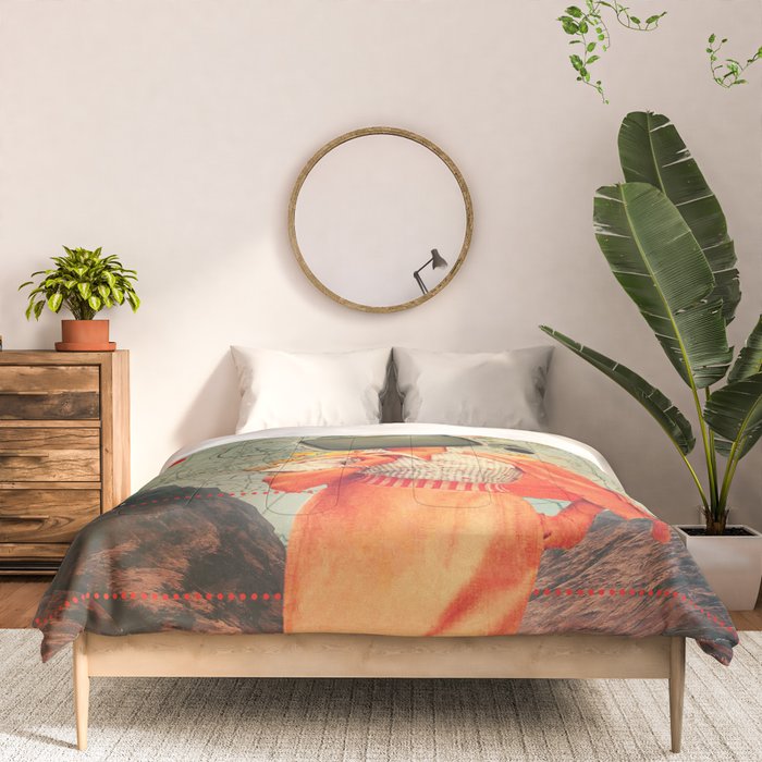 Antarctic Broadcast Comforter Gallery Image 3