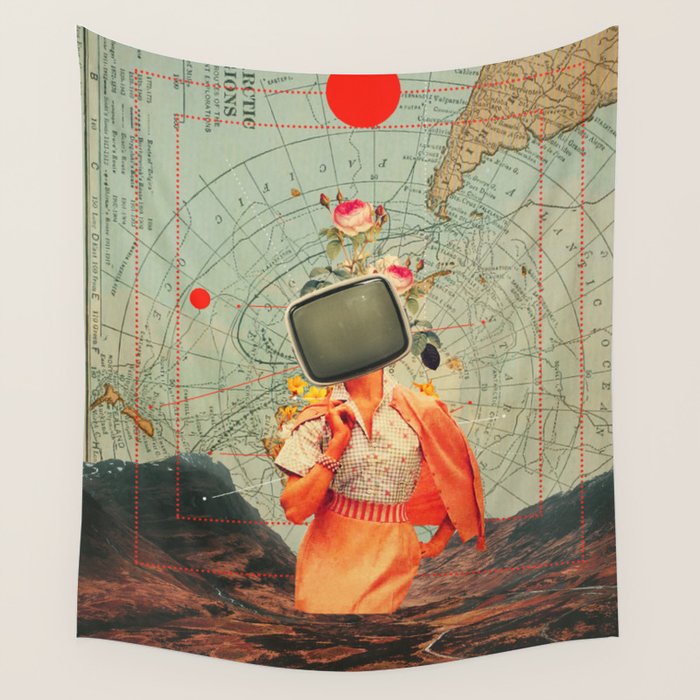 Antarctic Broadcast Wall Tapestry Gallery Image 4