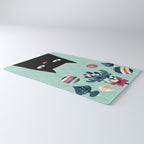 Mistletoe? (Black Cat) Rug Gallery Image 3