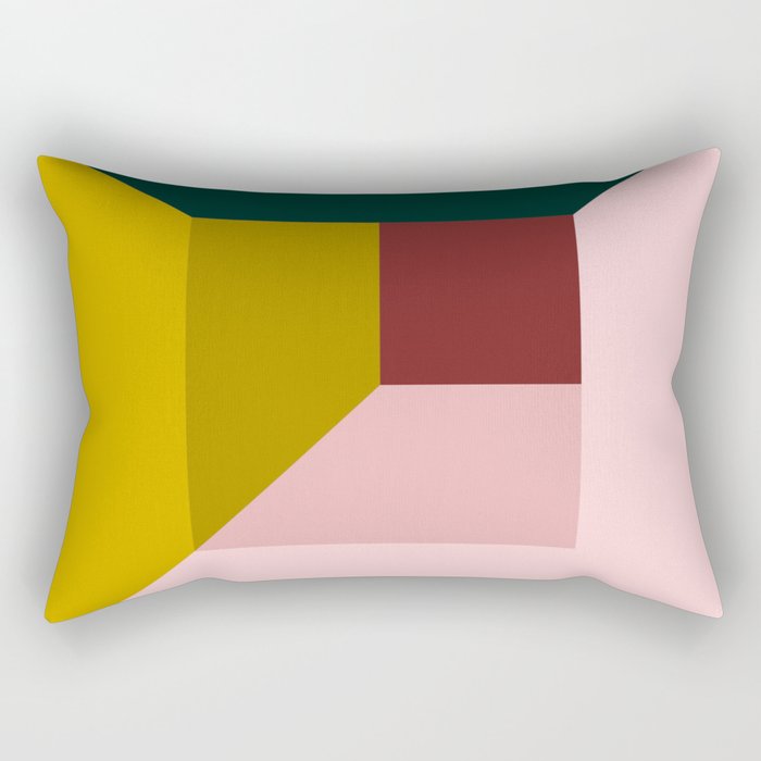 Abstract room Rectangular Pillow Gallery Image 1