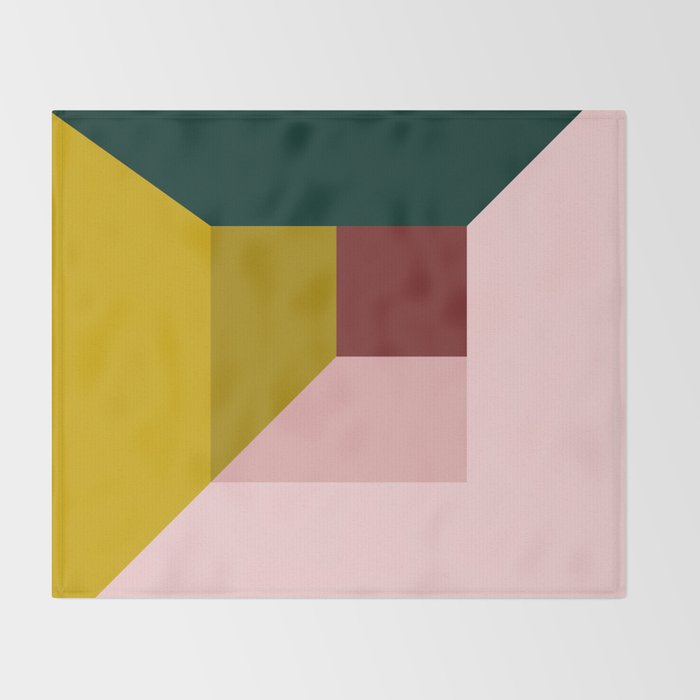 Abstract room Throw Blanket Gallery Image 2