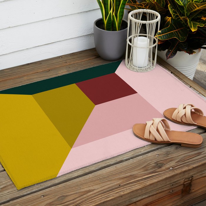 Abstract room Outdoor Rug Gallery Image 2