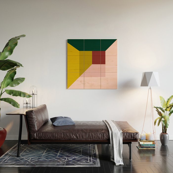Abstract room Wood Wall Art Gallery Image 2