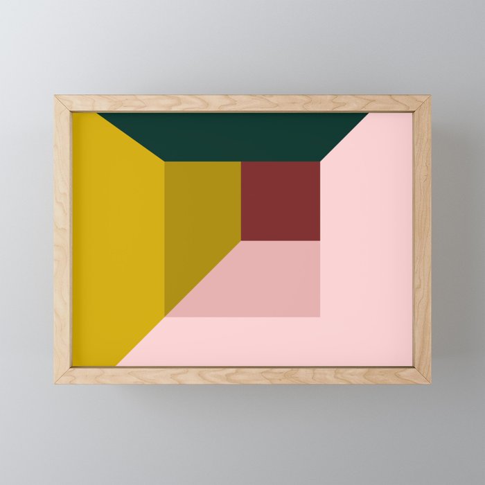Abstract room Mini Art Print Gallery Image 1
