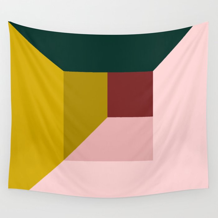 Abstract room Wall Tapestry Gallery Image 1