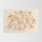 Retro strawberries Rug Gallery Image 2