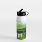 Forest Morning Water Bottle Gallery Image 1