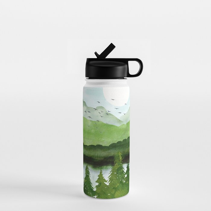Forest Morning Water Bottle Gallery Image 1