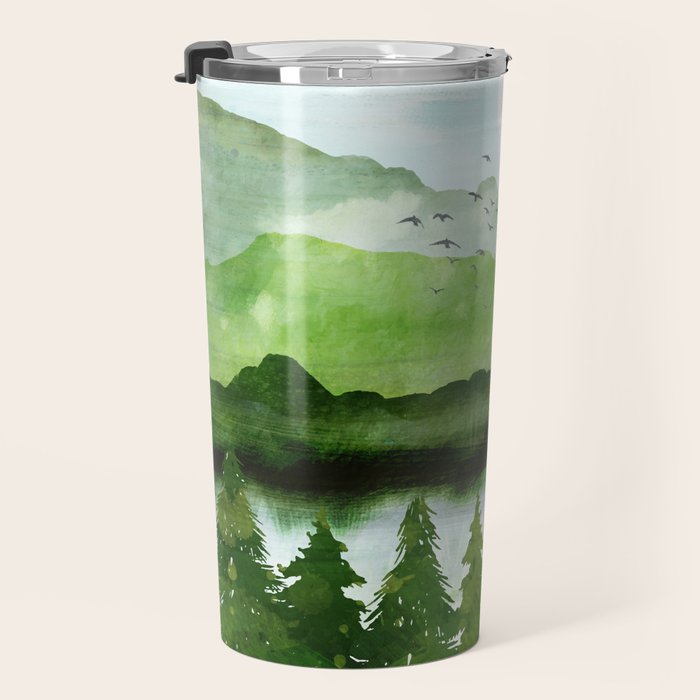 Forest Morning Travel Mug Gallery Image 3