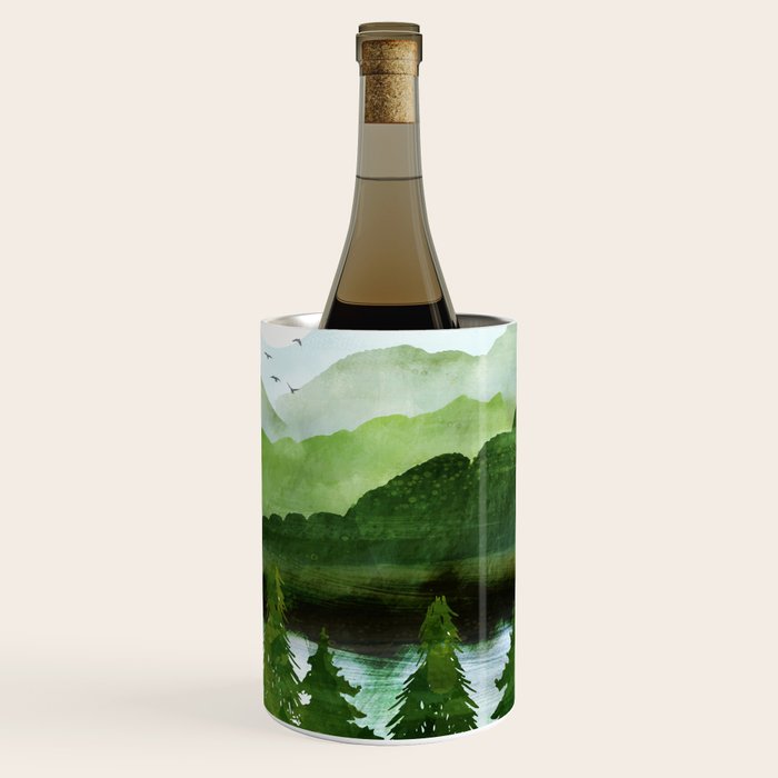 Forest Morning Wine Chiller Gallery Image 3