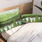 Forest Morning Pillow Sham Gallery Image 2