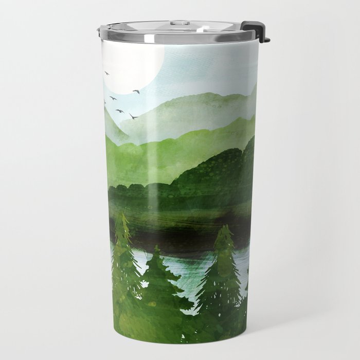 Forest Morning Travel Mug Gallery Image 2