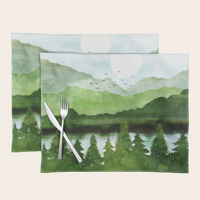 Forest Morning Placemat Gallery Image 1