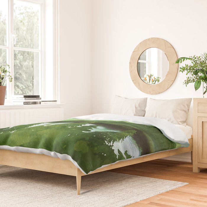 Forest Morning Duvet Cover Gallery Image 2