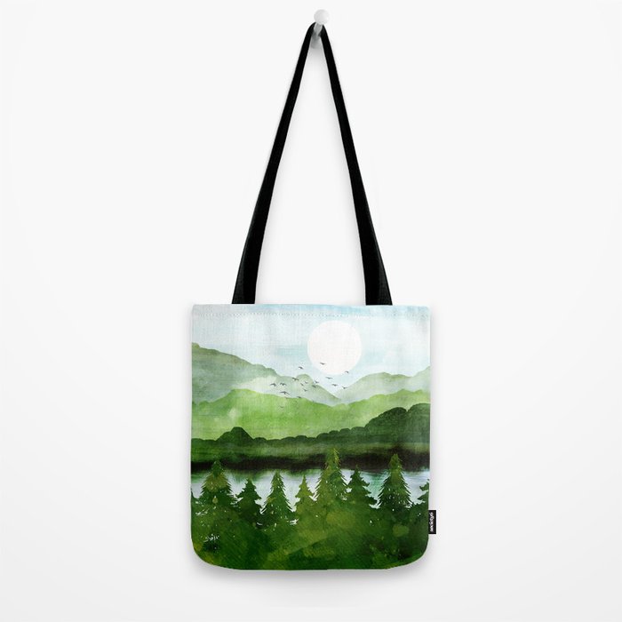 Forest Morning Tote Bag Gallery Image 2