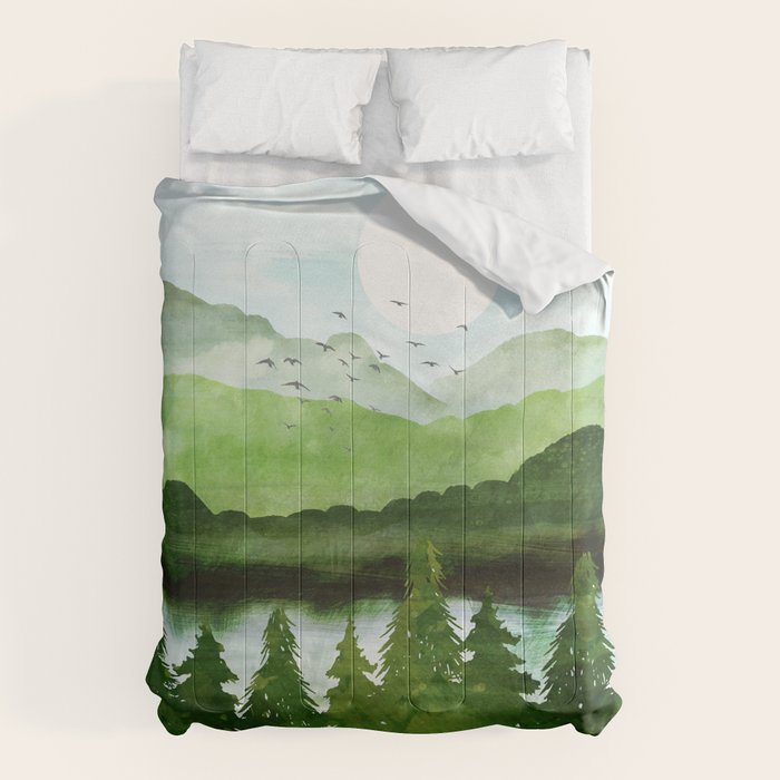 Forest Morning Comforter Gallery Image 1