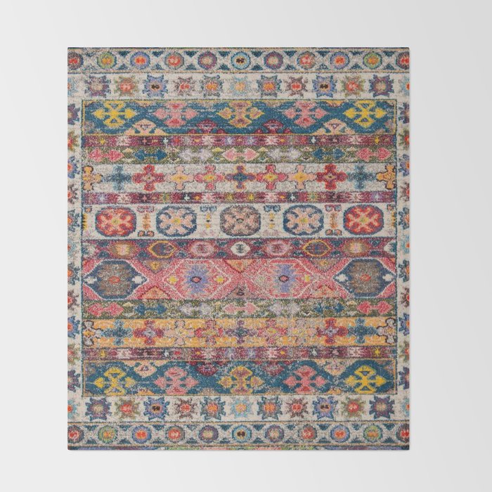 Bohemian Pattern Throw Blanket Gallery Image 2