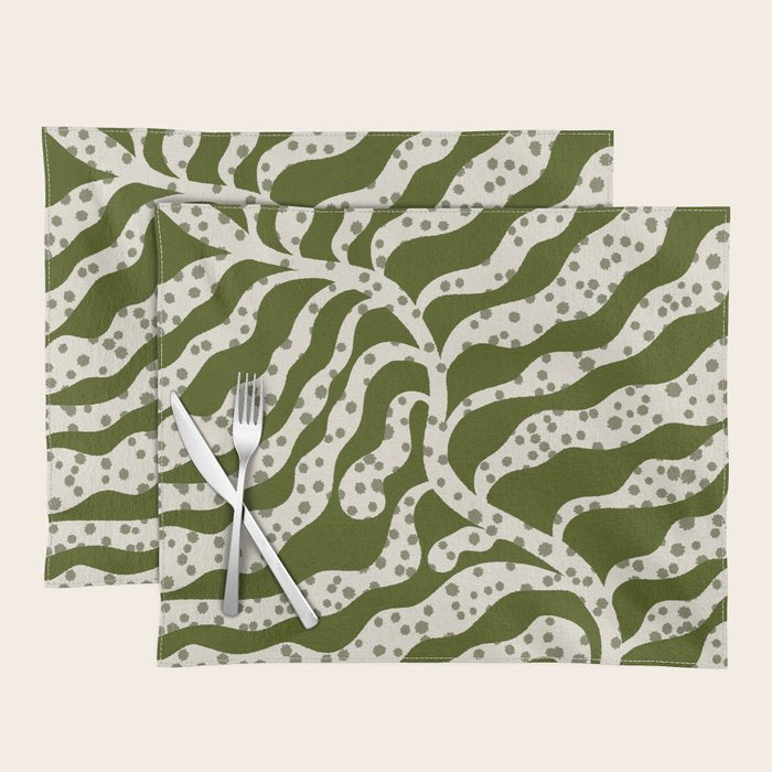 Leafy Plant #1 Placemat Gallery Image 1