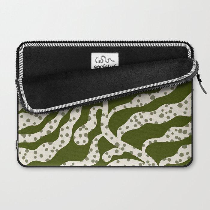 Leafy Plant #1 Laptop Sleeve Gallery Image 2