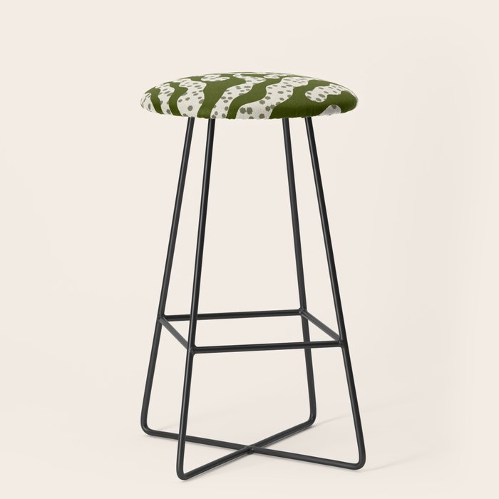 Leafy Plant #1 Stool Gallery Image 1