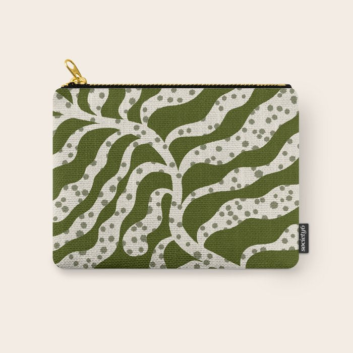 Leafy Plant #1 Carry All Pouch Gallery Image 1