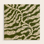 Leafy Plant #1 Wood Wall Art Gallery Image 1