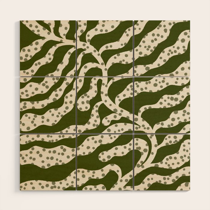 Leafy Plant #1 Wood Wall Art Gallery Image 1