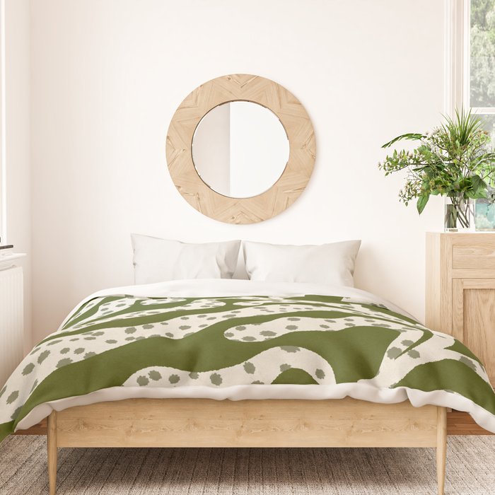 Leafy Plant #1 Duvet Cover Gallery Image 3
