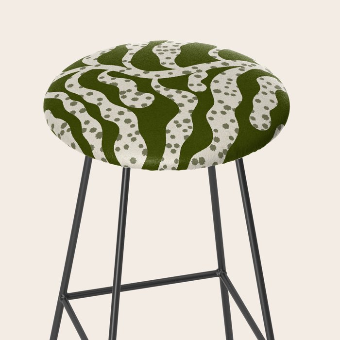 Leafy Plant #1 Stool Gallery Image 2